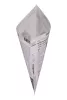 Torebka papierowa 250 g na frytki lub popcorn, 220x220 mm, nadruk GAZETA