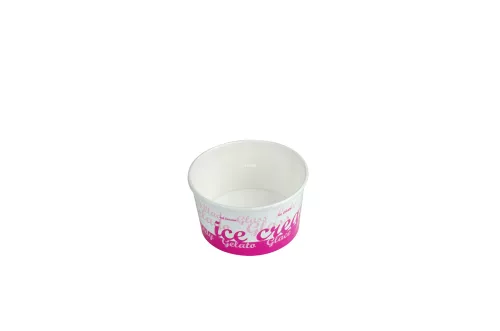 Pojemnik papierowy na lody ICE CREAM 140ml