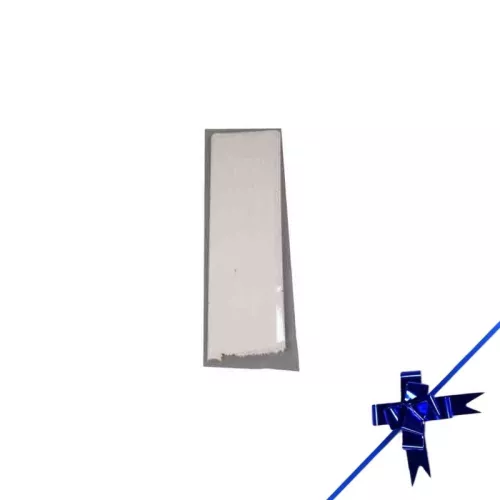 Wstążka ściągana 1cm biała