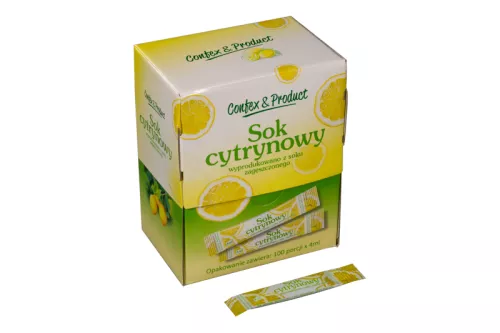 Sok cytrynowy w paluszkach 4ml w dyspenserze