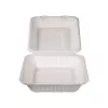 Menubox niedzielony z pulpy trzcinowej 202x220x80 mm