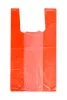 Reklamówka zrywka / Torba foliowa czerwona 28x50cm 12my