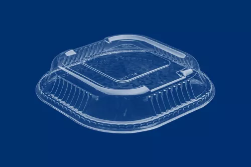 Pojemnik obiadowy NIEDZIELONY czarny 600ml, 180x180x35mm