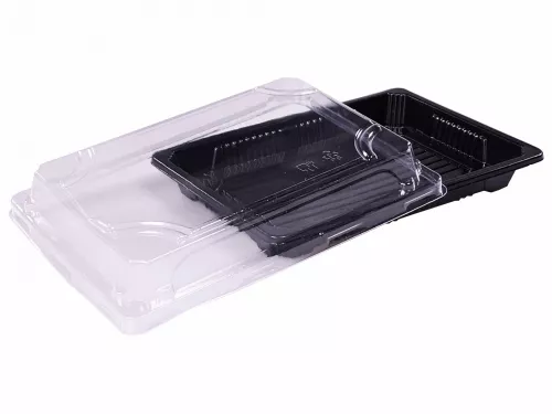 Opakowanie na sushi 19x13 cm (CH002 / HP05) komplet