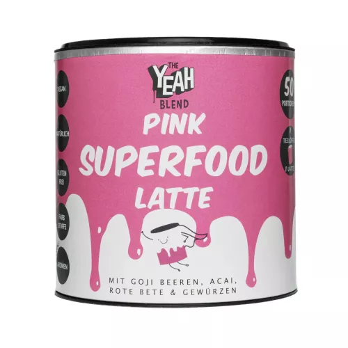 Pink Superfood Latte powder 250g - baza latte - The Yeah Blend