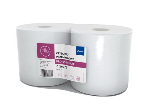 Czyściwo białe celuloza 2W, dł. 190m A2