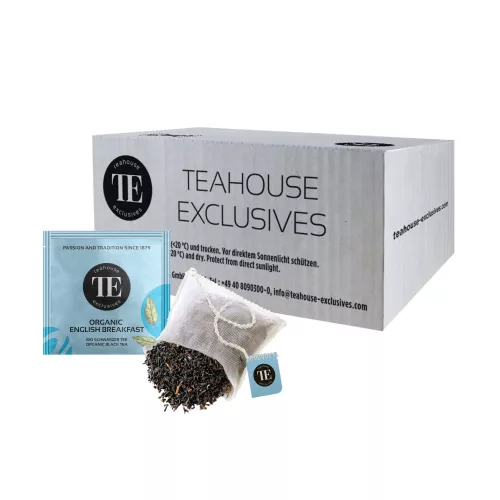 Herbata ORGANIC ENGLISH BREAKFAST 3g : Mocny Początek Dnia - Teahouse Exclusives