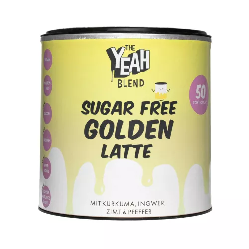 Sugar Free Golden Turmeric Latte powder 250g - baza latte - The Yeah Blend