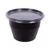 Przykrywka transparentna PP do pojemnika 250/340/460/570ml śr.127 mm