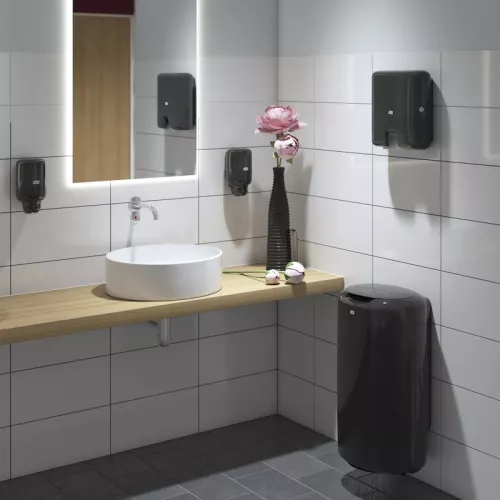 Dozownik Tork Xpress® mini do ręczników Multifold - czarny, H2