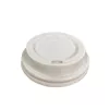 Wieczko białe śr. 80 mm do kubków papierowych 200/250 ml