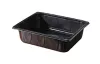 Pojemnik 1/2 GN 325x265x80 mm Czarny 1-Komorowy do zgrzewu (Duni 115543)