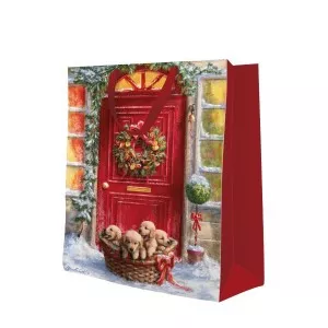 Torba prezentowa PUPPIES 30x41x12 cm