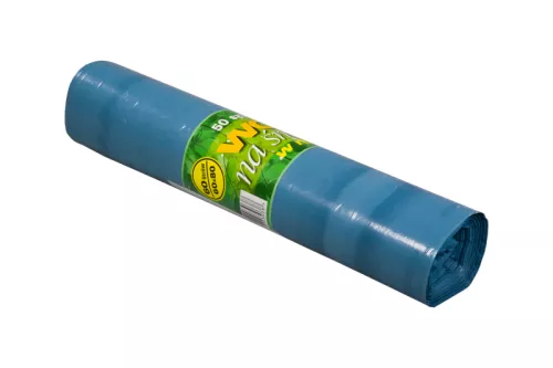 Worek na śmieci 60l niebieski