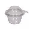 KUBEK OKRĄGŁY SAFE-T- FRESH Z POKRYWKĄ WYPUKŁĄ 250 ML (400)