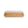Pudełko papierowe YUMI™ 220x80mm (HP02) kraft do sushi z wieczkiem