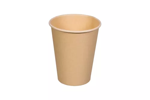 Kubek BIO papier z bambusa + PLA kompostowalny 300 ml śr. 90 mm