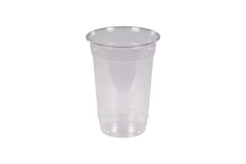 Kubek plastikowy straight 400 ml śr. 95 mm z logo żółw