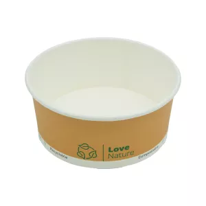 Wieczko PET do poj. sałatkowego Plastic FREE 750 ml śr. 150 mm