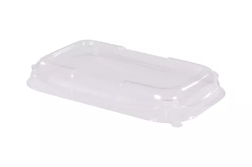 Pokrywka SNACKIPACK przeźroczysta wys.20 mm do pojemnika sushi 240x140x20 mm