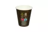 Kubek papierowy 1-warstwowy drink & enjoy 300ml/12 oz śr. 90 mm (z logo żółw)