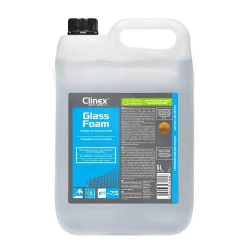 Pianka do mycia szyb Clinex Glass Foam 5L
