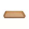 Pudełko papierowe YUMI™ 244x154mm (HP09) kraft do sushi z wieczkiem