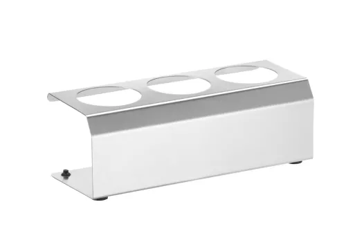 Ekspozytor do butelek do sosów 350ml - 3 otwory śr.57mm