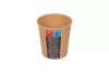 Kubek papierowy 1-warstwowy kraft 150ml śr.70 mm (z logo żółw)