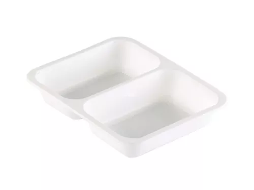 Pojemnik PP Caterline 1030ml dwudzielny biały