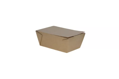 Pudełko papierowe MAŁE 520ml do dań gorących 80x125x60mm