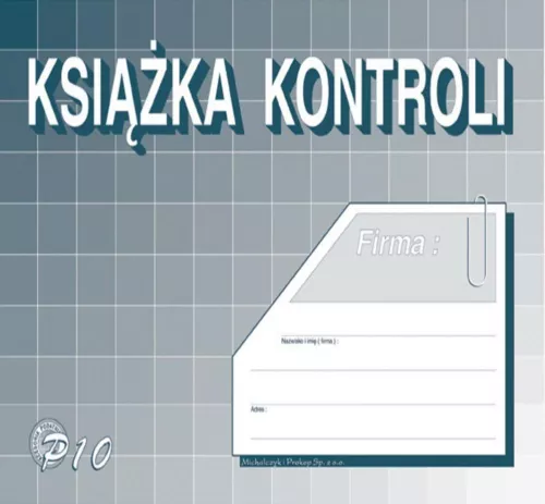 Druk akcydensowy Książka kontroli MiP, A5, offsetowy, 16k