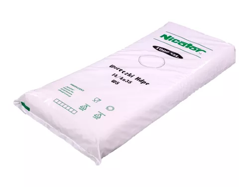 Woreczek foliowy W5 HDPE 14/4x35 cm