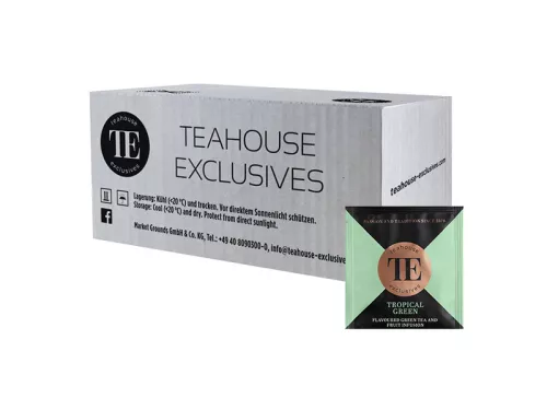 Herbata Teahouse Exclusives Tropical Green 1,5g Gourmet Tea Bag (opak. 60 szt. po 1,5g.)