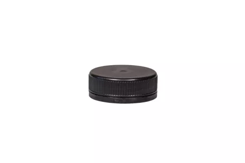 Nakrętka do butelek PET śr. 3/38 mm czarna (2500szt)
