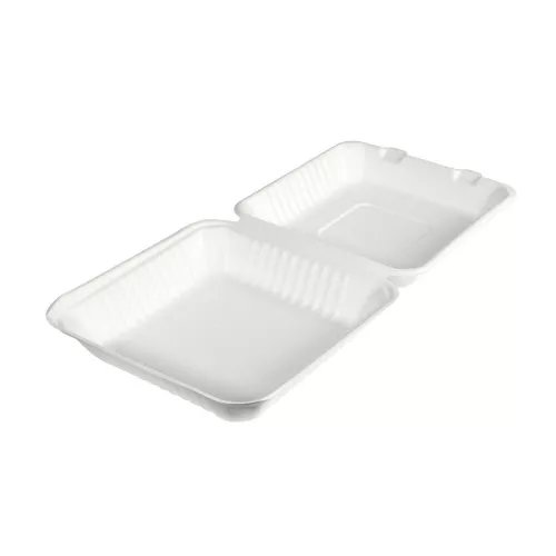 Menubox 1-dzielny z trzciny cukrowej 236x231x81 mm (Duni 192073)