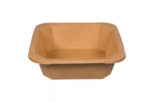 Wieczko kwadratowe PET 154x154x16 mm do pojemników Stretto™ 650/750 ml