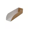 .Szufelka/tacka papierowa UNIBOX™ 21x5x5cm brązowa