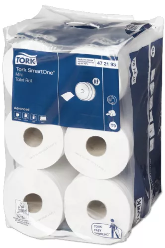 Papier toaletowy Tork SmartOne mini Advanced 2W, biały T9