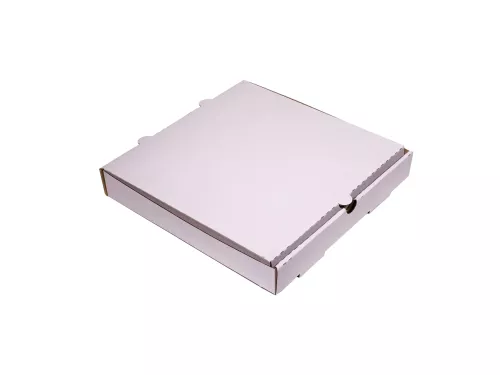 Pudełko kartonowe do pizzy 26x26x3,5 cm białe