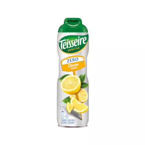 Syrop CYTRYNA BEZ CUKRU Teisseire 0,6L bidon stalowy