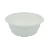 Miska DIAMOND 700ml z pulpy z trzciny cukrowej, biała śr.165mm