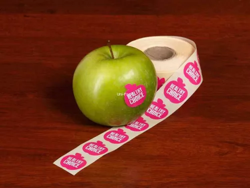 Etykieta na rolce HEALTHY CHOICE