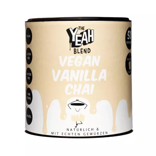 Vegan Vanilla Chai Latte powder 250g - baza latte - The Yeah Blend