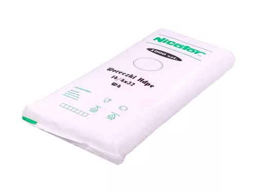 Woreczek foliowy W4 HDPE 14/4x32 cm