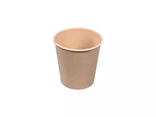 Kubek papierowy 1-warstwowy eco/kraft PLA 100ml/4oz