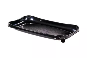 Pokrywka SNACKIPACK przeźroczysta wys.20 mm do pojemnika sushi 240x140x20 mm
