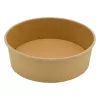POJEMNIK SAŁATKOWY PAPIEROWY + PE  KRAFT 36 OZ 1100 ML ŚR.185 MM A50 [300]