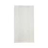 Torba papierowa fałdowa biała 28x15x6,5 cm