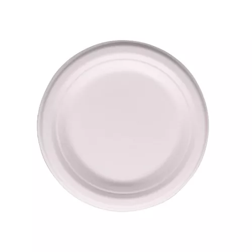 Talerz 18 cm Bagasse, biały